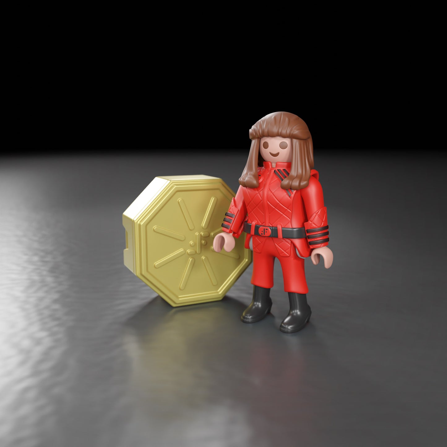 "V" Visitor Diana Figure