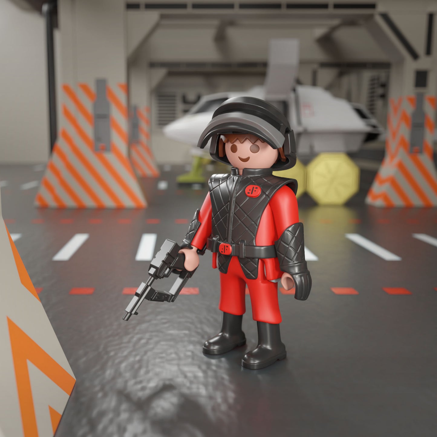 "V" Visitor Soldier Figure