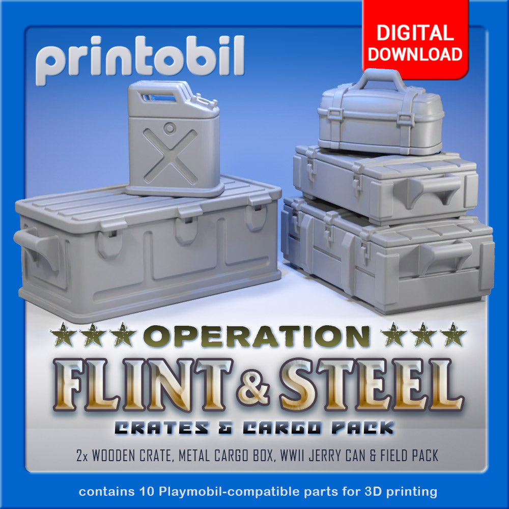 Flint & Steel Crates & Cargo Pack
