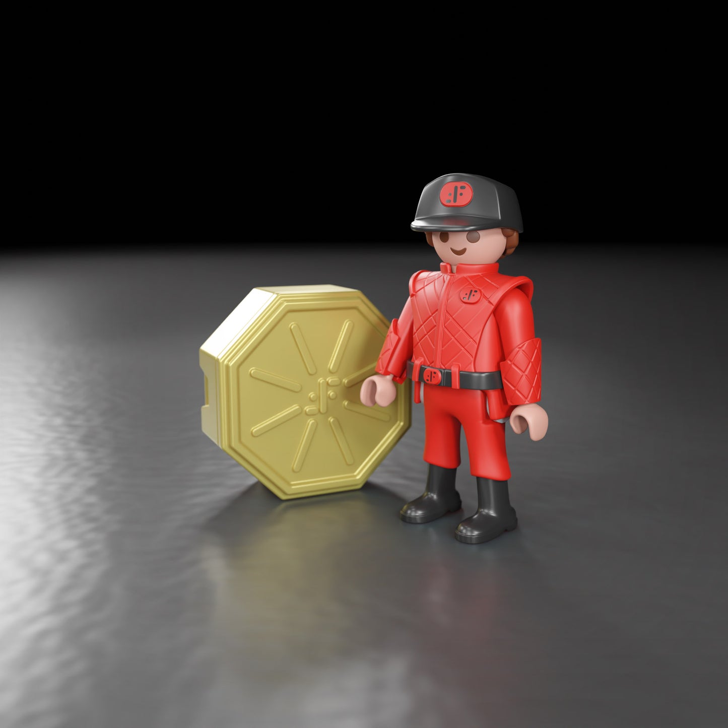 "V" Visitor Technician Figure