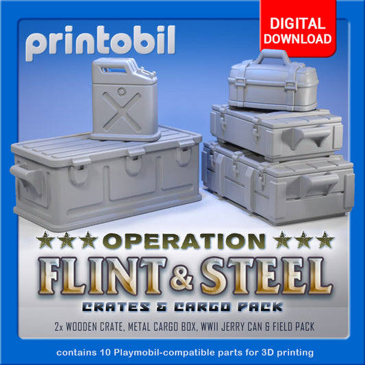 Flint & Steel Crates & Cargo Pack